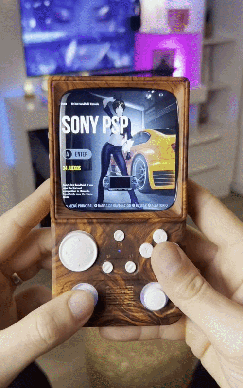 Retro TV Handheld Gaming Console..