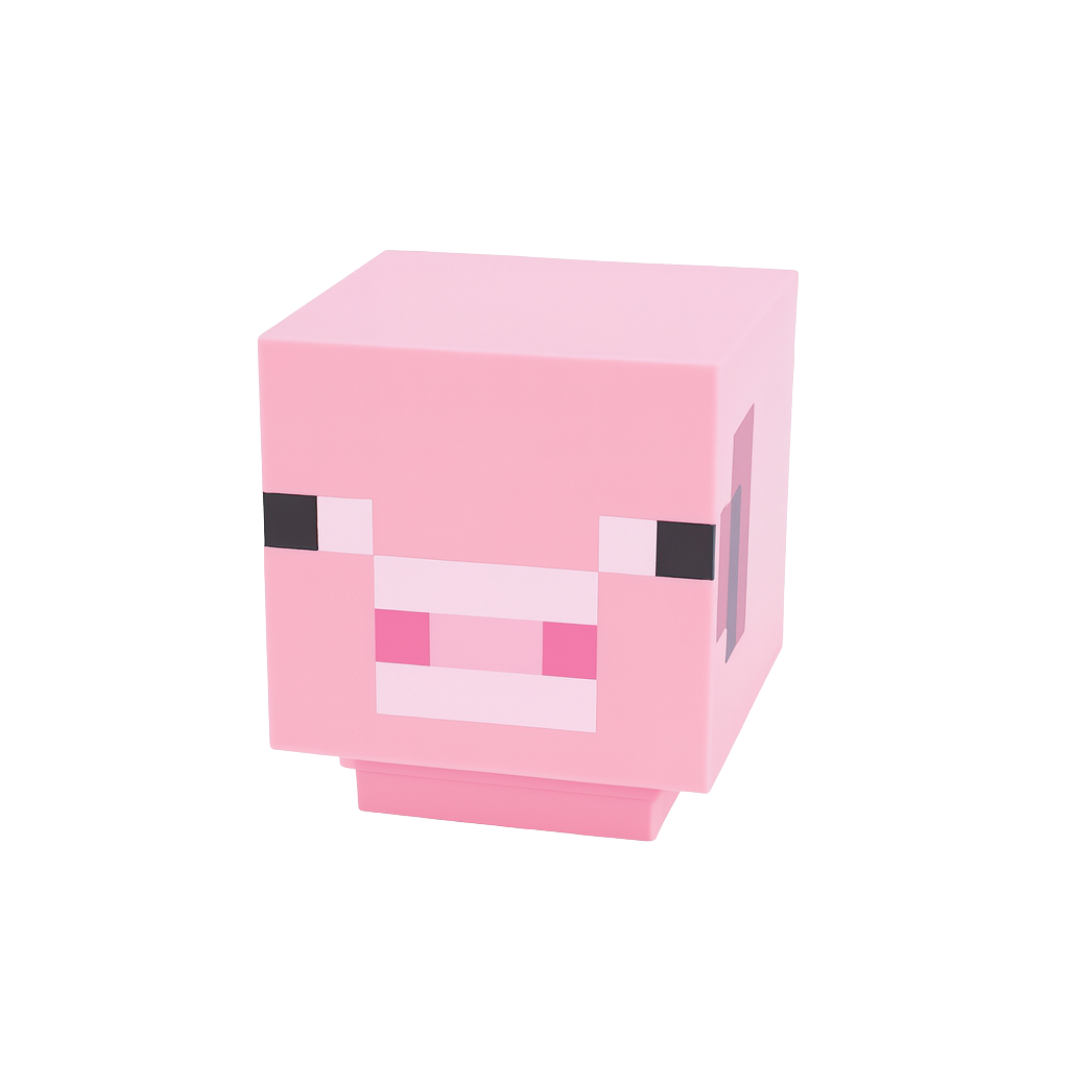 Pixel Pig Lamp