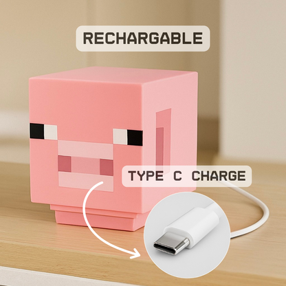 Pixel Pig Lamp